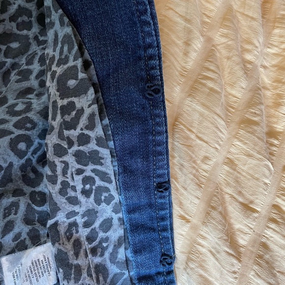 The Children’s Place Premium Jean Jacket! Size 4 EUC! Military jacket? - Picture 5 of 6